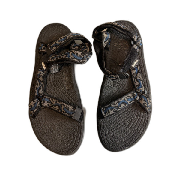 Teva Mens Terradactyl Sandals Size 10 Hiking Sandals Outdoors Black Blue main image 10
